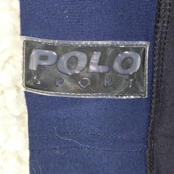 Polo Sport Ralph Lauren Mens Stretch Pants Size Small Blue Black Base Layer Gym - Picture 4 of 10
